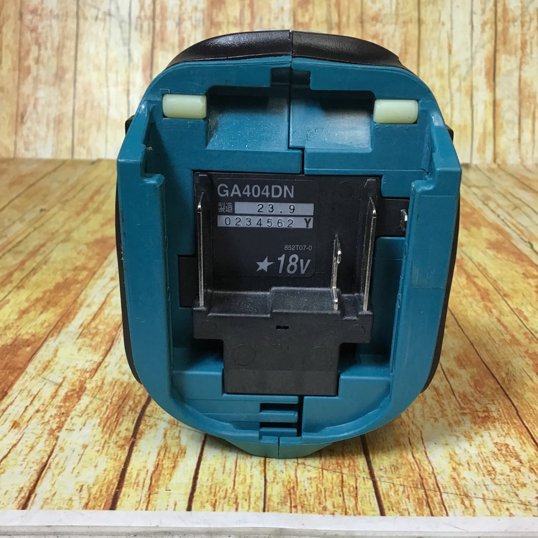 ☆マキタ(makita) 100mmコードレスディスクグラインダー GA404DZ【川崎店】