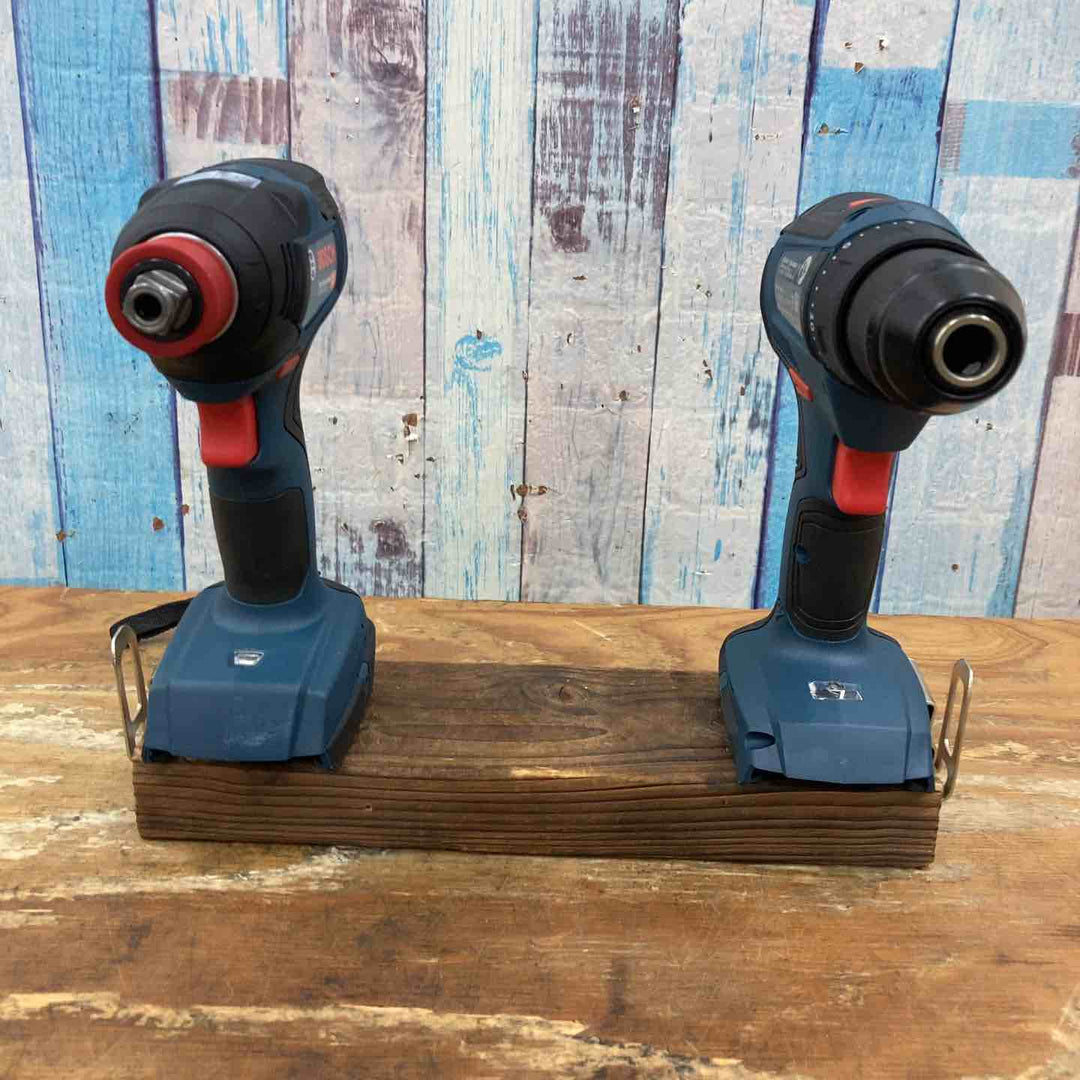 ◇ボッシュ(BOSCH) コードレスインパクトドライバーインパクトレンチ兼用(GDX18V-200H)+コードレスドライバードリル(GSR18V-55) コンボキット GDX18V200GSRN 青【柏店】