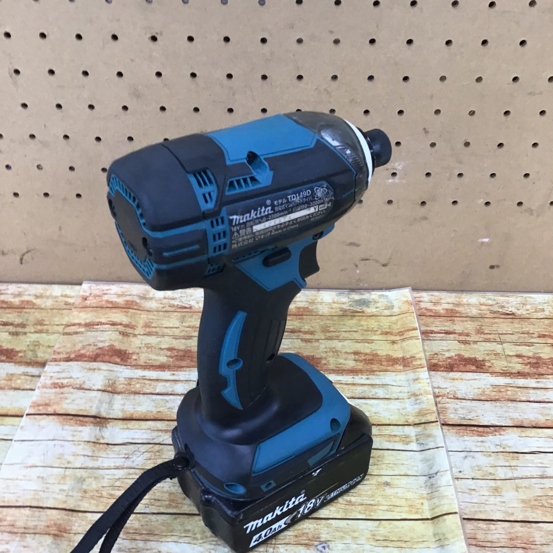 マキタ(makita) コードレスインパクトドライバー TD149DZ【川崎店】