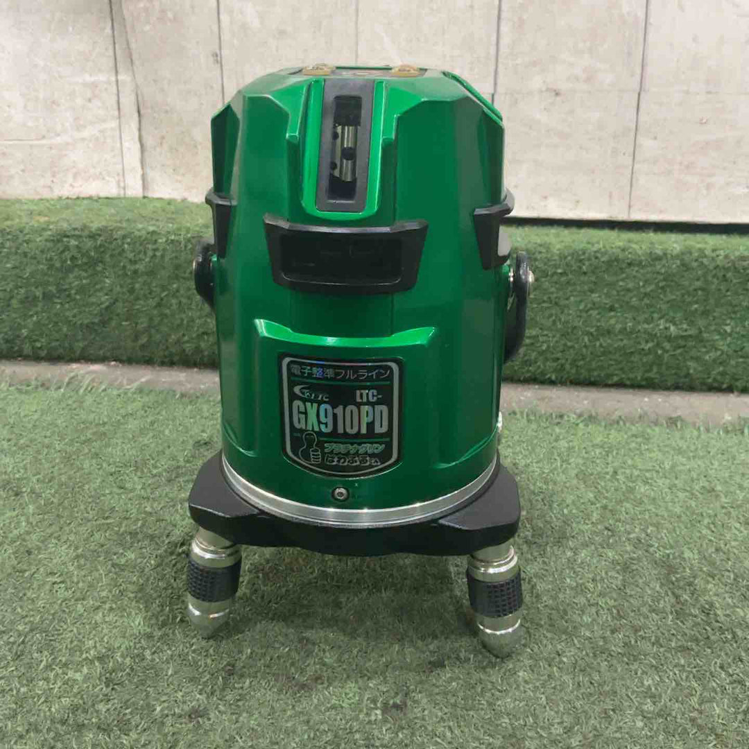 ◇テクノ販売(LTC) 水平/垂直グリーンラインレーザー墨出し器 GX910PD 動作確認済【川口店】