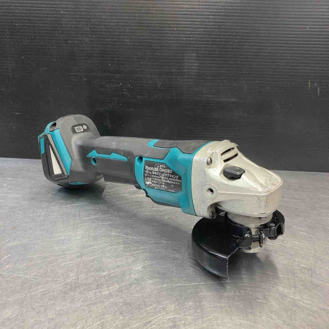 【中古品】マキタ(makita) 100mmコードレスディスクグラインダ GA408DZ 18V バッテリー1個付属【東大和店】
