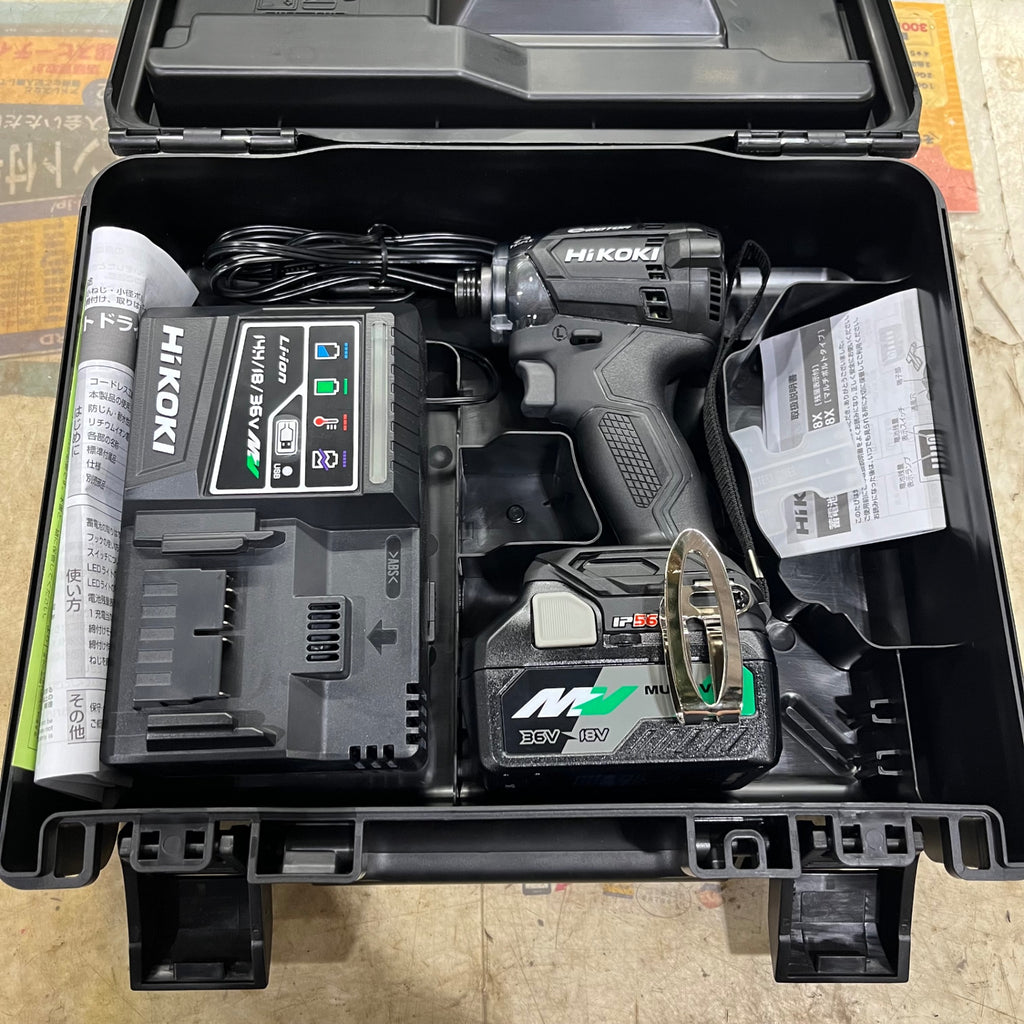 ☆ハイコーキ(HIKOKI ※旧:日立工機) コードレスインパクトドライバー