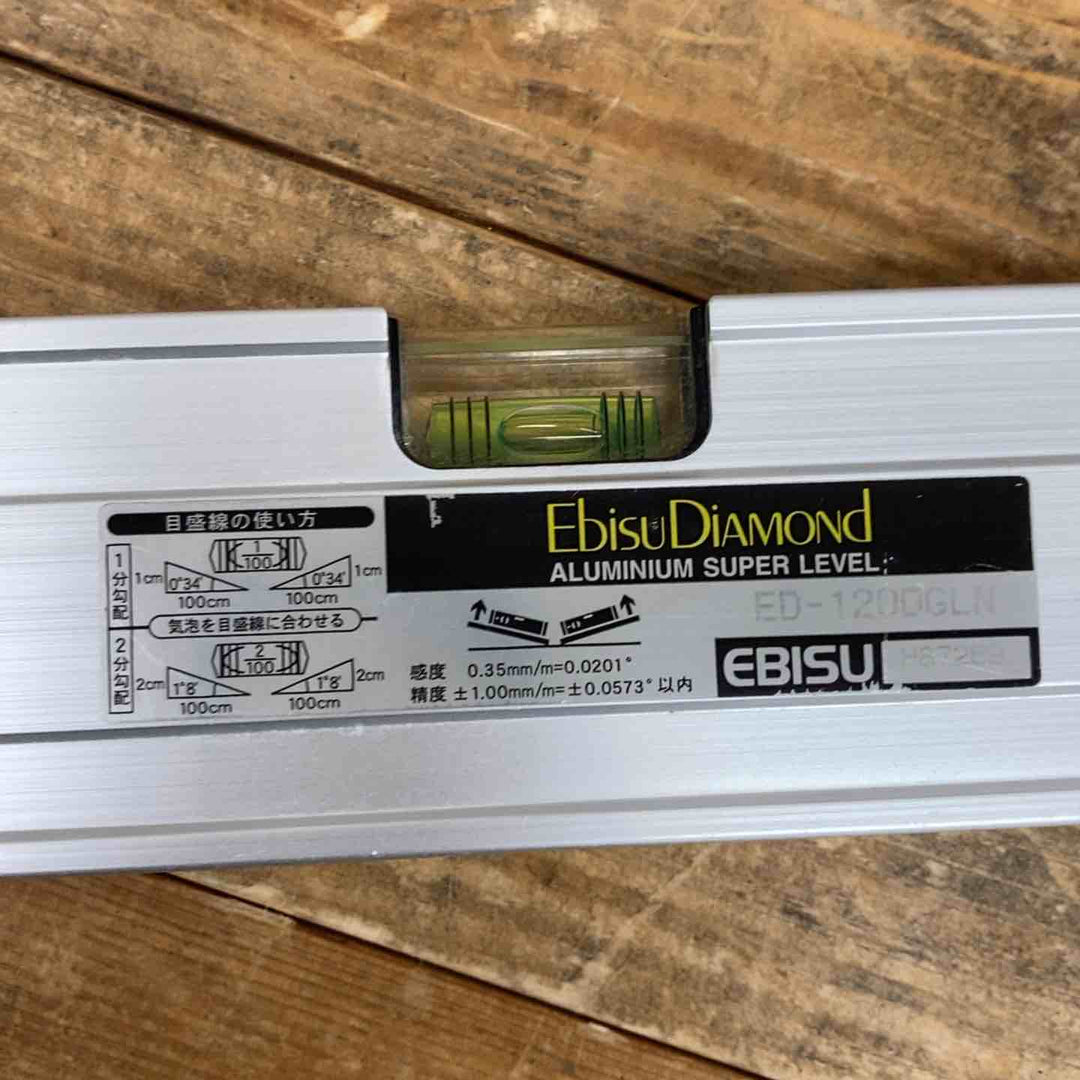 エビスダイヤモンド デジタルレベル(水平器) ED-1200GLN 【東大和店】