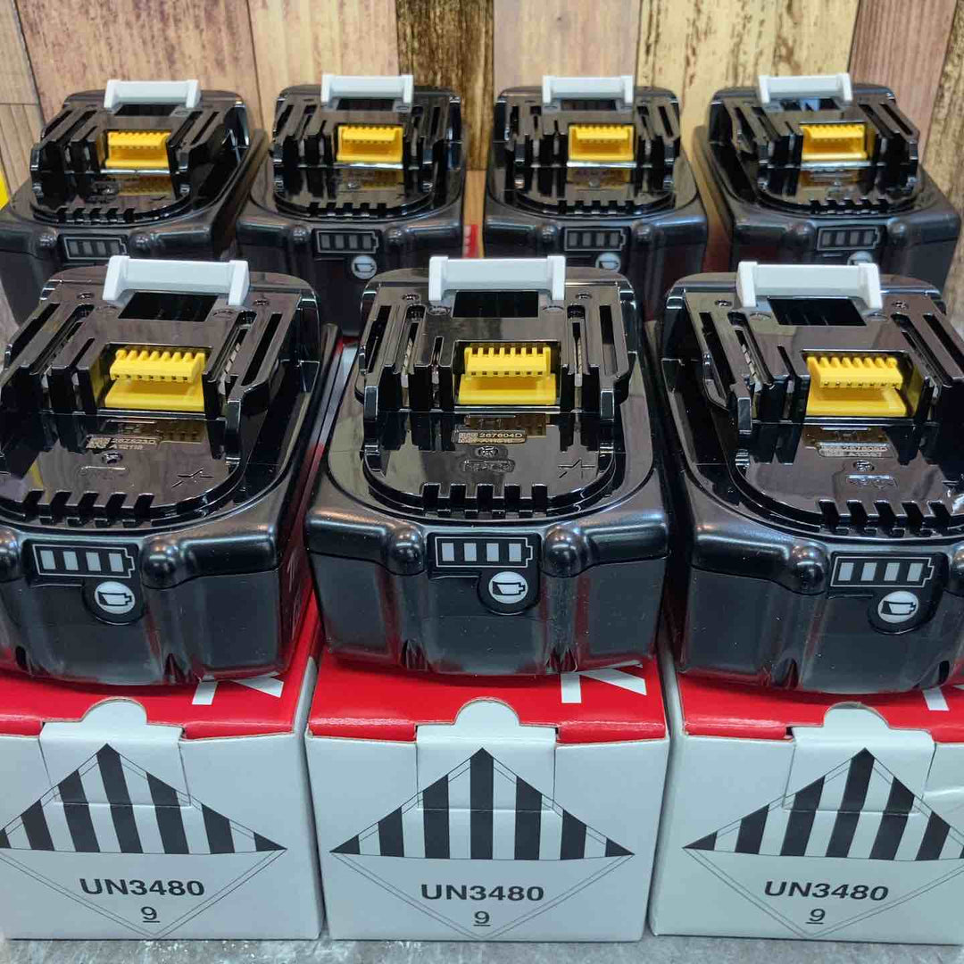 【未使用品】7個セット マキタ makita リチウムイオンバッテリー 18V 6.0Ah 商品詳細要確認【八潮店】