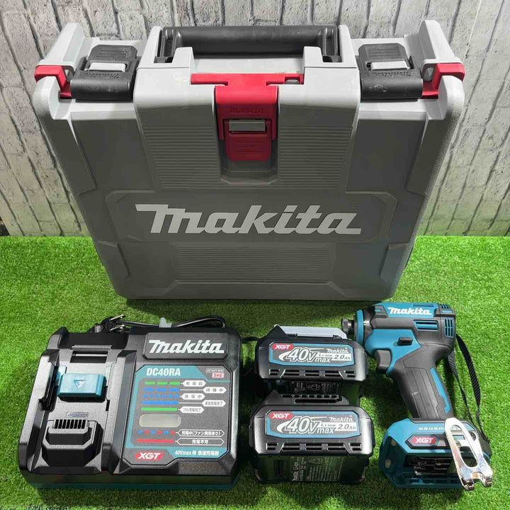 ★マキタ(makita) 40V コードレスインパクトドライバ TD003GRAX 長期保管品【川口店】