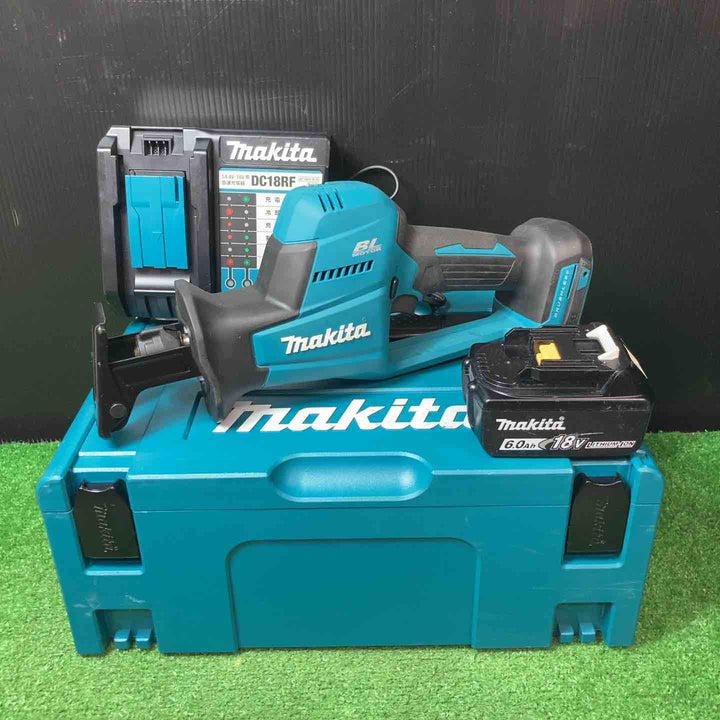 ★マキタ(makita) コードレスレシプロソー JR189DRGX 18V6.0Ahバッテリー1個のみ 代用ケース【岩槻店】