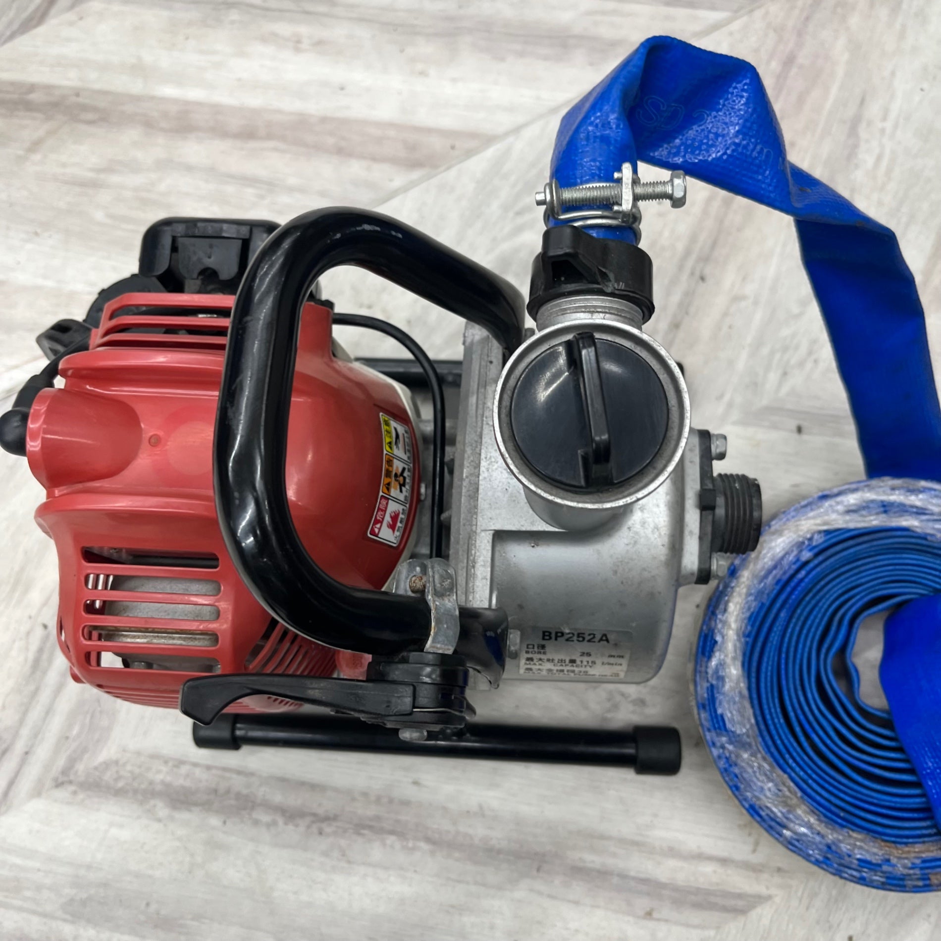 BIG-M 2サイクル エンジンポンプ 25mm Rスタート BP252AS【越谷店