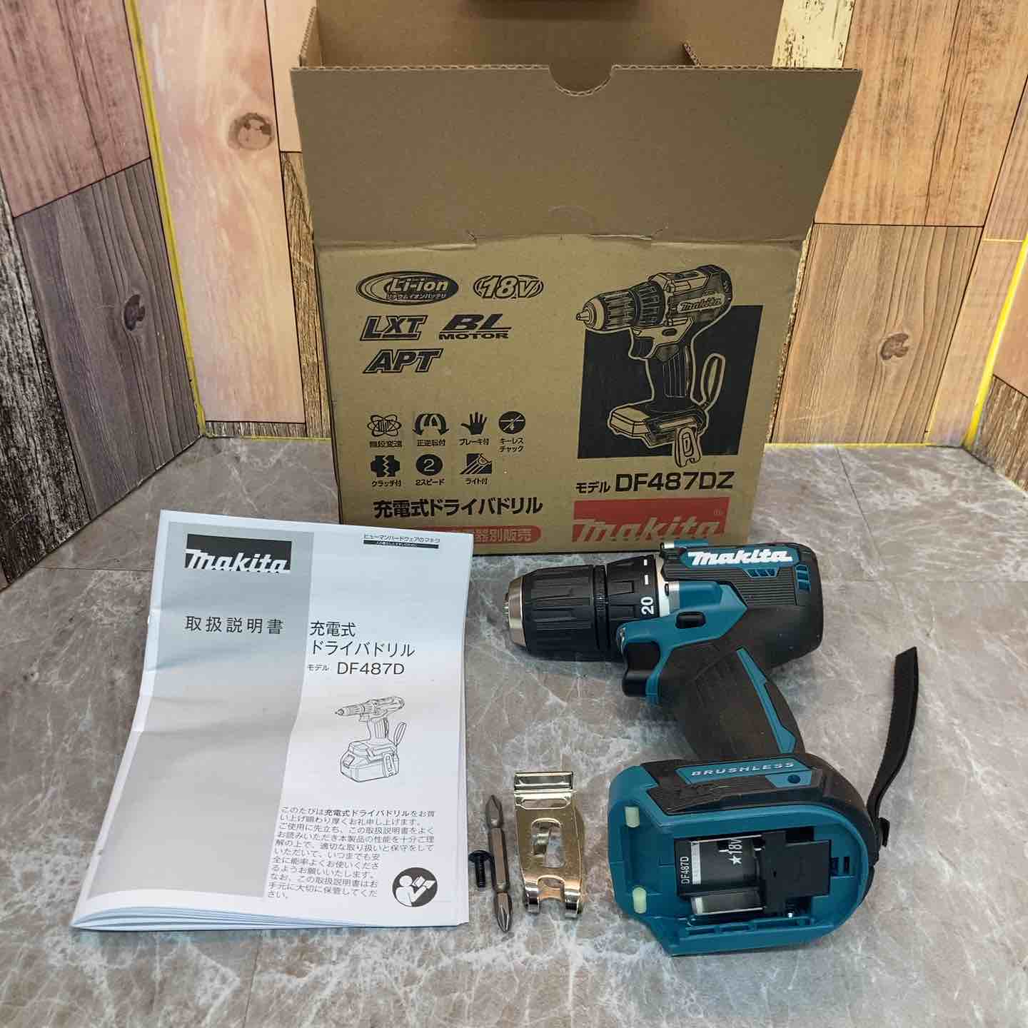 ☆マキタ(makita) コードレスドリルドライバー DF487DZ【八潮店