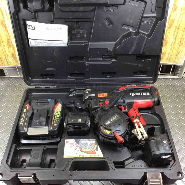 ★マックス(MAX) 鉄筋結束機 ツインタイア RB-442T-B2C/1450A【川崎店】