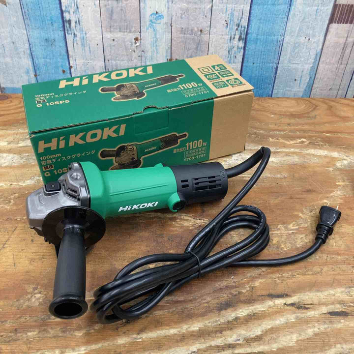 ◇ハイコーキ(HIKOKI ※旧:日立工機) 100mm ディスクグラインダー スナップスイッチタイプ G10SP5【柏店】