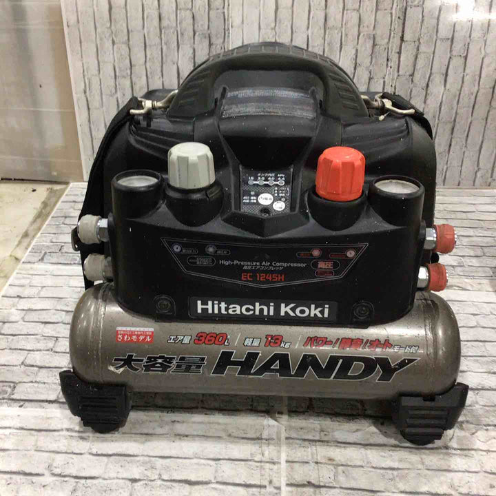 ★ハイコーキ(HIKOKI ※旧:日立工機) エアコンプレッサー EC1245H【川口店】