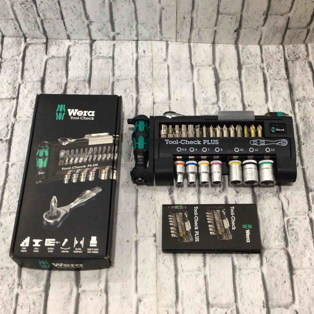 ヴェラ(wera) ツールチェックプラス (ラチェットドライバー＆ソケットセット) 056490 【川口店】