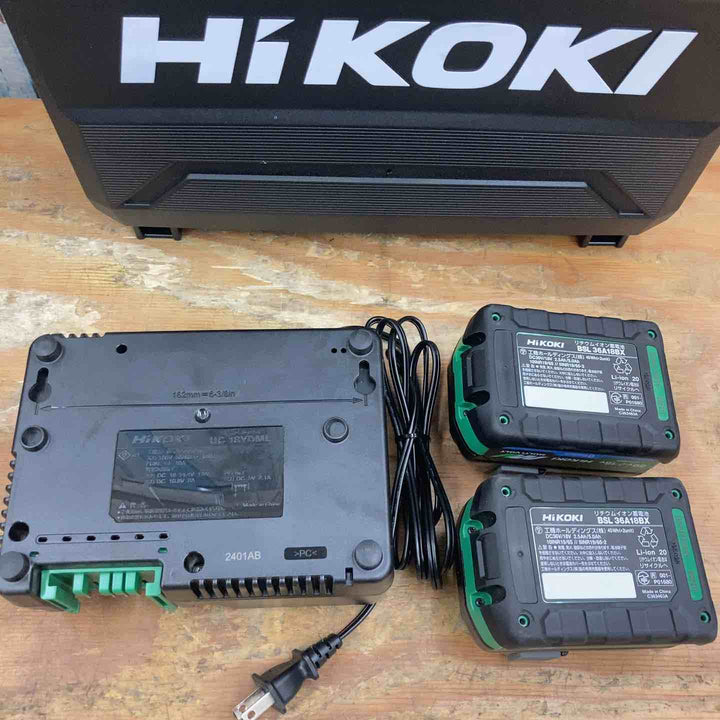 ★ハイコーキ(HIKOKI ※旧:日立工機) コードレスインパクトドライバ スコーピオンレッド WH36DD(2XHRSZ)【柏店】