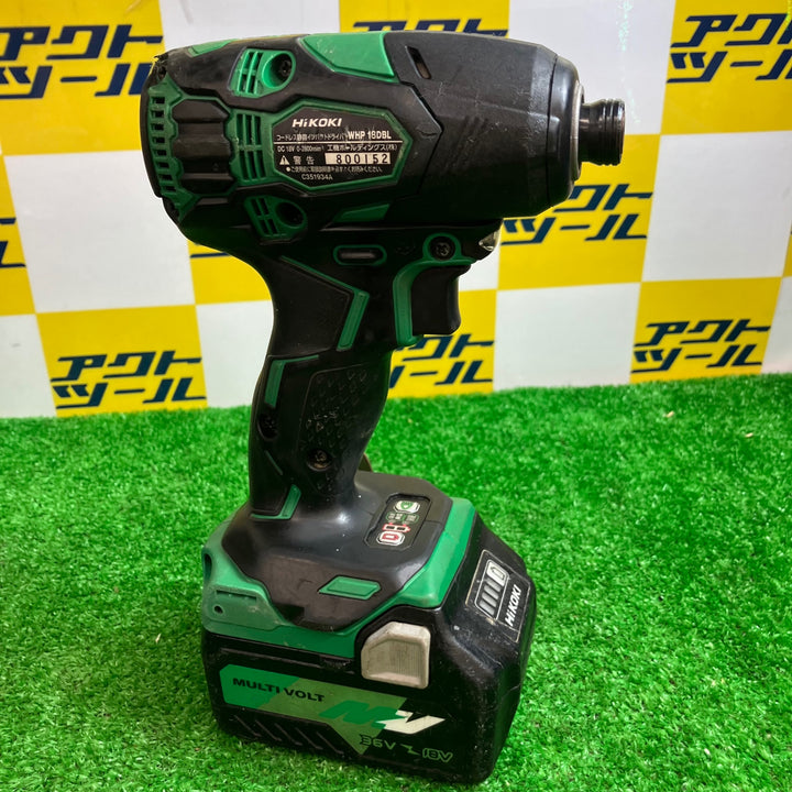 ★ハイコーキ(HIKOKI ※旧:日立工機) コードレスソフトインパクトドライバー WHP18DBL(2LXPK)【越谷店】