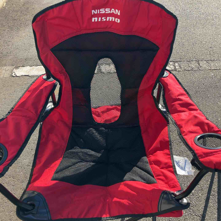 【中古品】 ニスモ(nismo) FANチェア(大) KWA7060G20 折りたたみ椅子 2個セット 【東大和店】