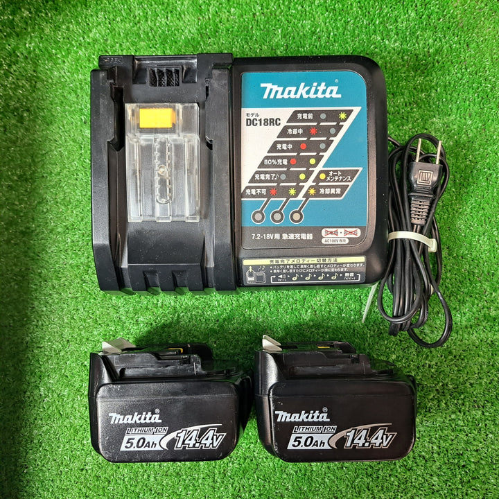 ★マキタ(makita) 100mmコードレスディスクグラインダ GA403DRT 14.4V5.0Ahバッテリー2個付き【岩槻店】