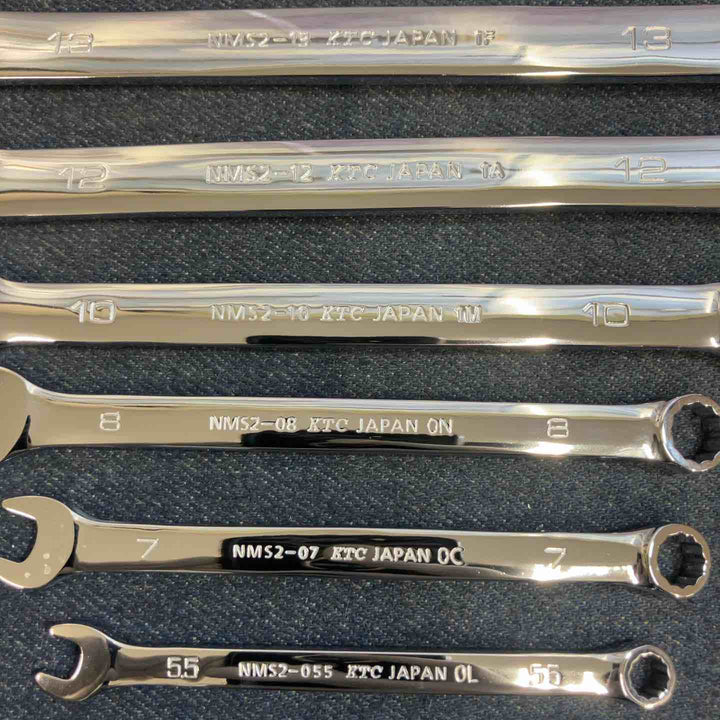 KTC コンビネーションレンチ ネプロス ミラー NMS2-24,22,21,19,17,14,13,12,10,8,7,5.5 12本セット【八潮店】