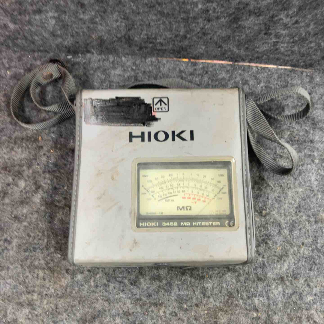 【現状品】◇日置(HIOKI) メグオームハイテスター 3452 絶縁抵抗計 3452-11【鴻巣店】