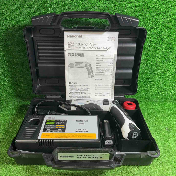 ☆パナソニック(Panasonic) コードレスドリルドライバー 黒 EZ7410LA1S-B【藤沢店】