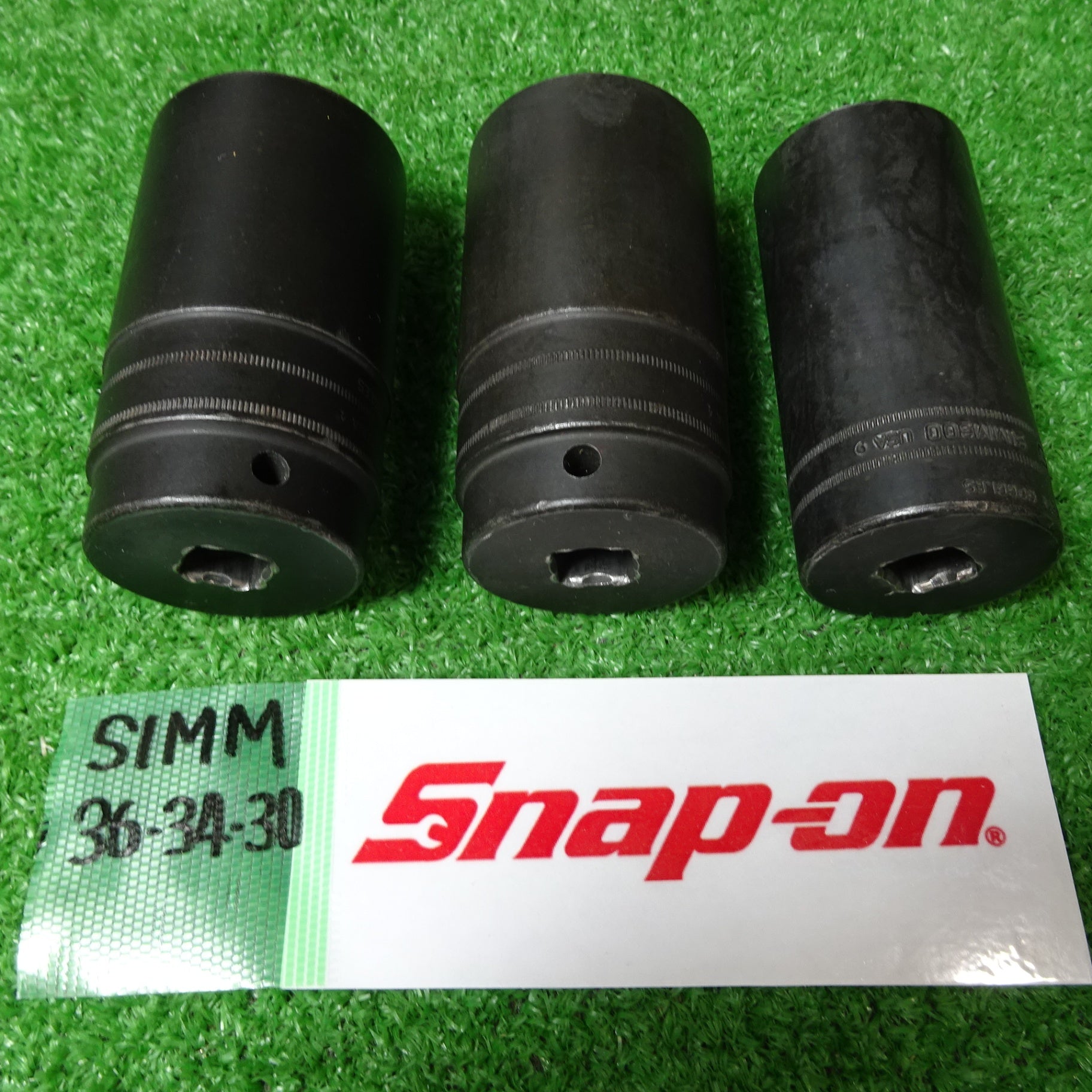 スナップオン/Snap-on 1/2sq ディープインパクトソケット 6個セット SIMMシリーズ 一部旧ロゴ【岩槻店】