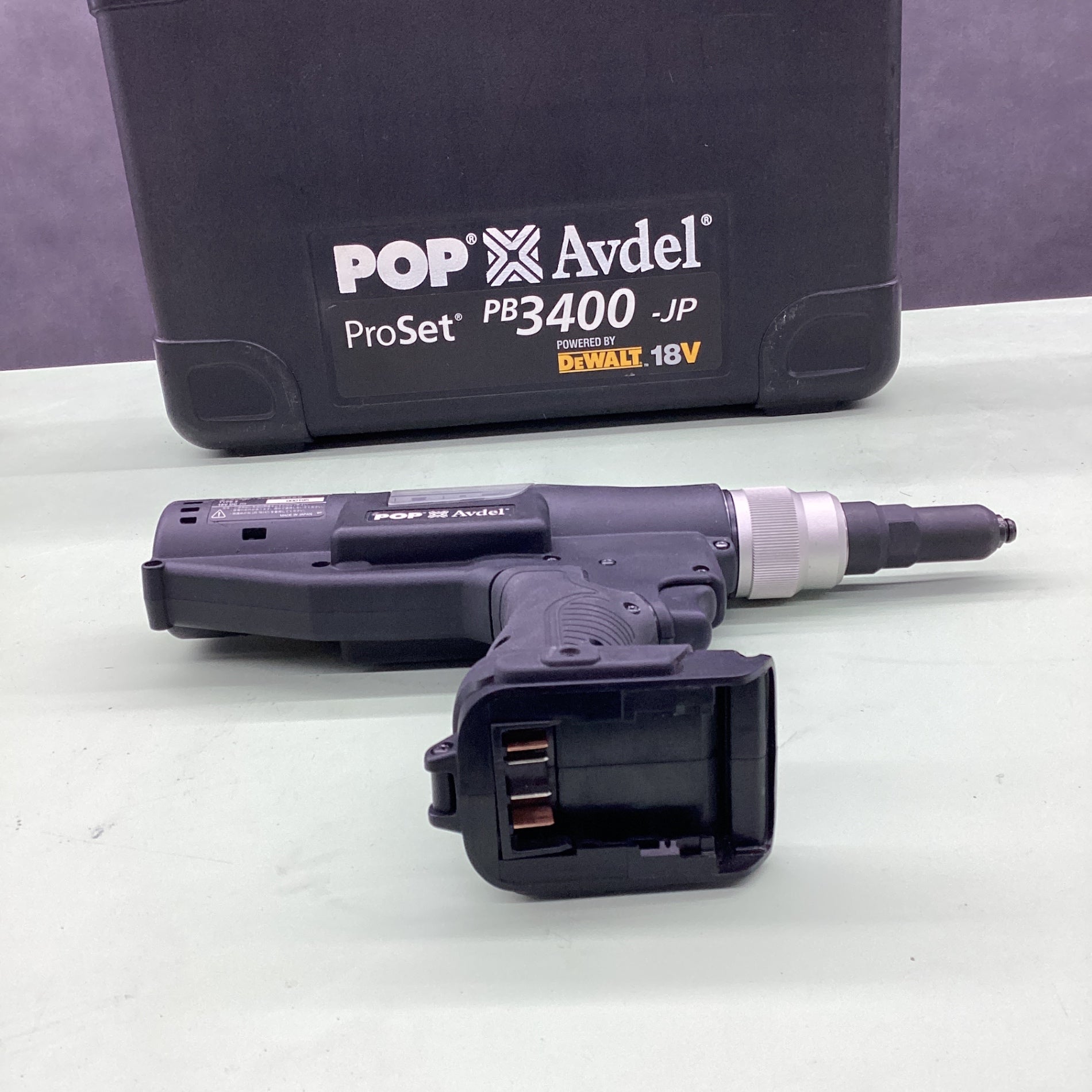 POP コードレスリベットツール PB3400-JP POP コードレスリベットツール PB3400-JP