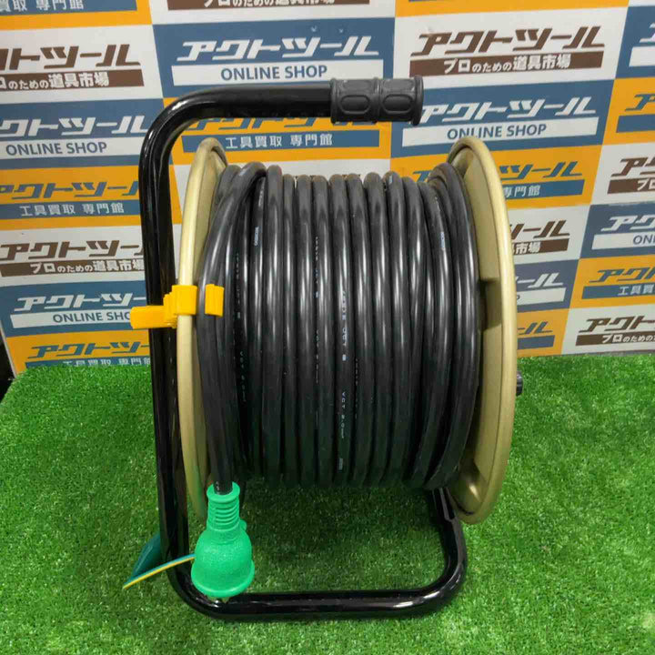 ◇日動工業 NICHIDO コードリール 電工ドラム マジックリール 単相100V NP-EB24F 20M【草加店】