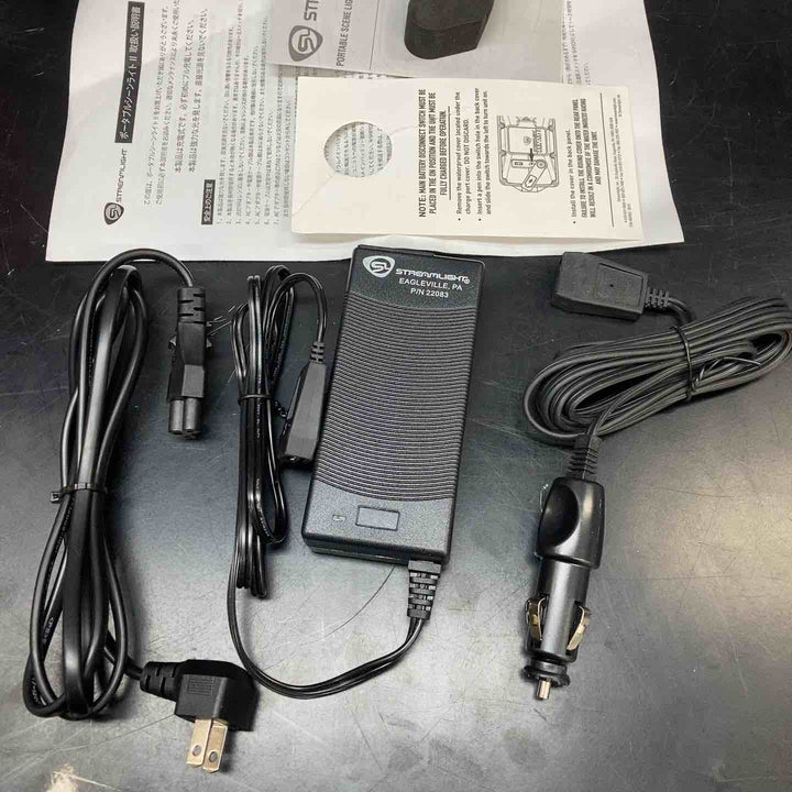 【421】ストリームライト(STREAMLIGHT) 46003 ポータブルシーンライトII 100V 赤 強力ライト【川越店】