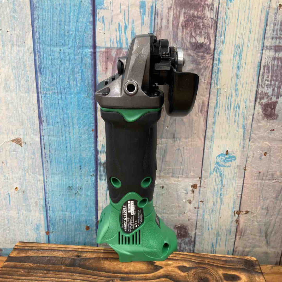 【中古品】★ハイコーキ HIKOKI ※旧:日立工機 100mmコードレスディスクグラインダ G18DSL2(NN) 18V 本体のみ【柏店】