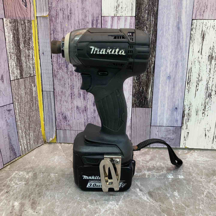 【中古品】マキタ makita 14.4V 3.0Ah コードレスインパクトドライバー TD138DRFXB フルセット【八潮店】
