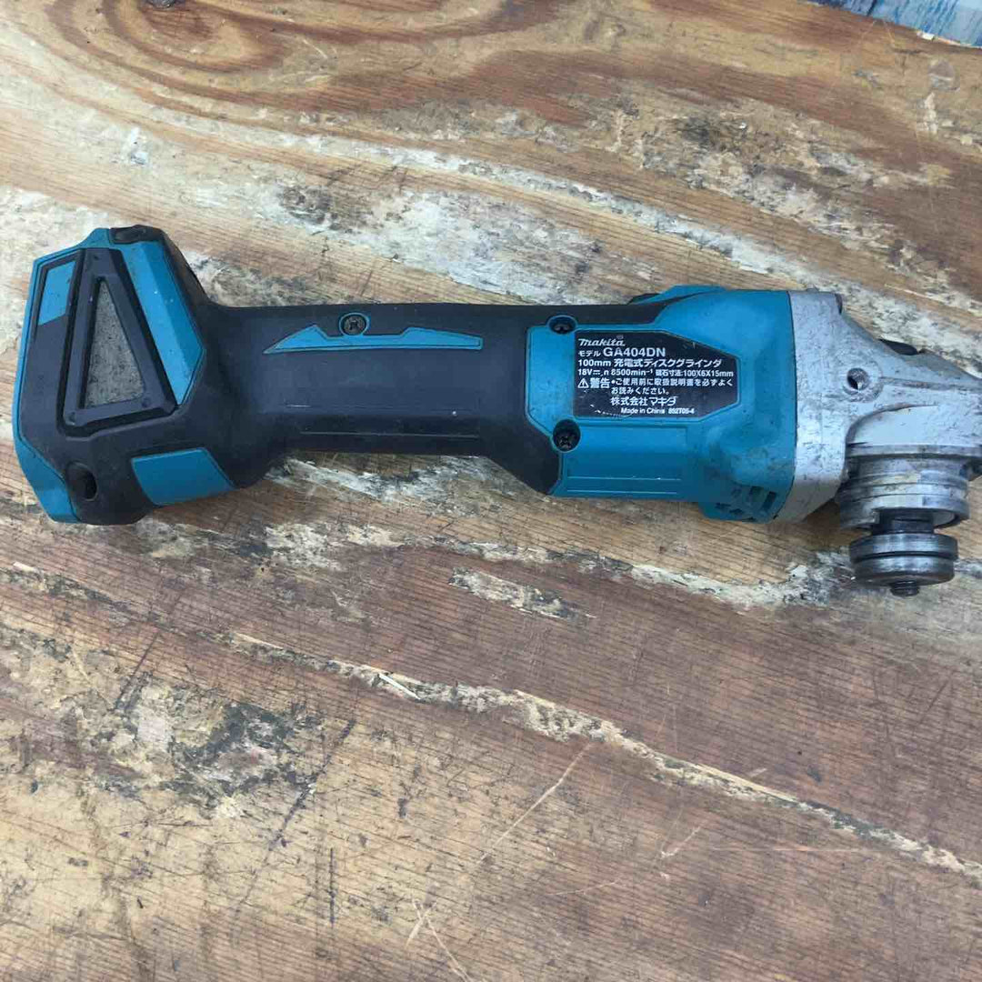 ☆マキタ(makita) 100mmコードレスディスクグラインダ GA404DZN (GA404DN)【柏店】