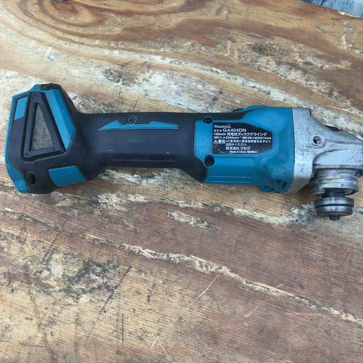 ☆マキタ(makita) 100mmコードレスディスクグラインダ GA404DZN (GA404DN)【柏店】