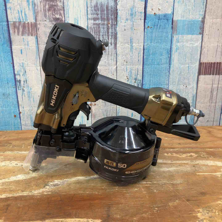 ★ハイコーキ(HIKOKI ※旧:日立工機) 高圧エア釘打ち機 NV50HR2(S)【柏店】