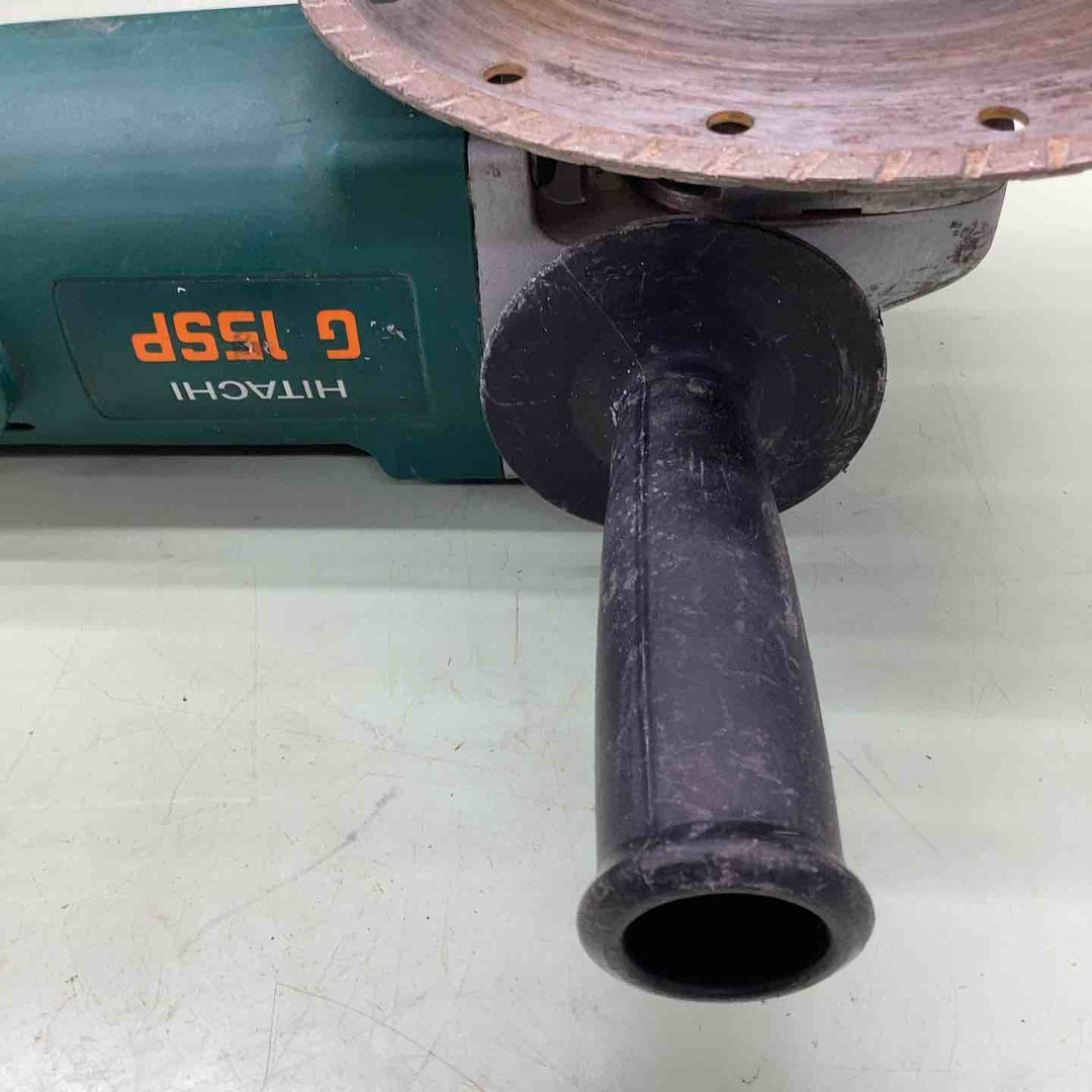 ◇ハイコーキ(HIKOKI ※旧:日立工機) 150mm ディスクグラインダー G15SP カバーなし 砥石径150mm 金属 石材 切断 研削 研磨 バリ取り サビ 塗料の除去 コンクリート 表面仕上げ【越谷店】