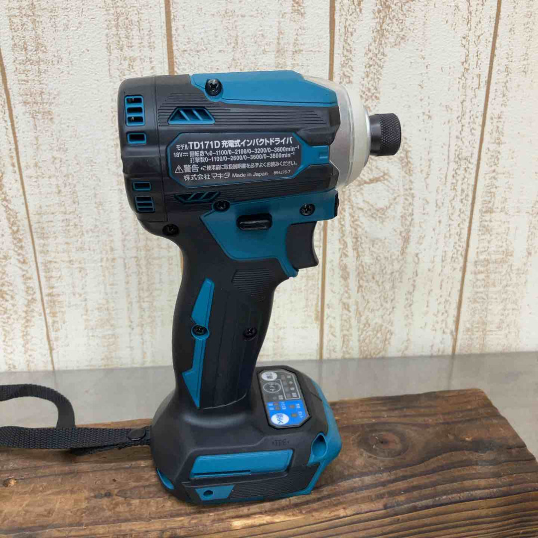 【美品】★マキタ makita コードレスインパクトドライバー TD171DZ 18V 本体のみ【柏店】