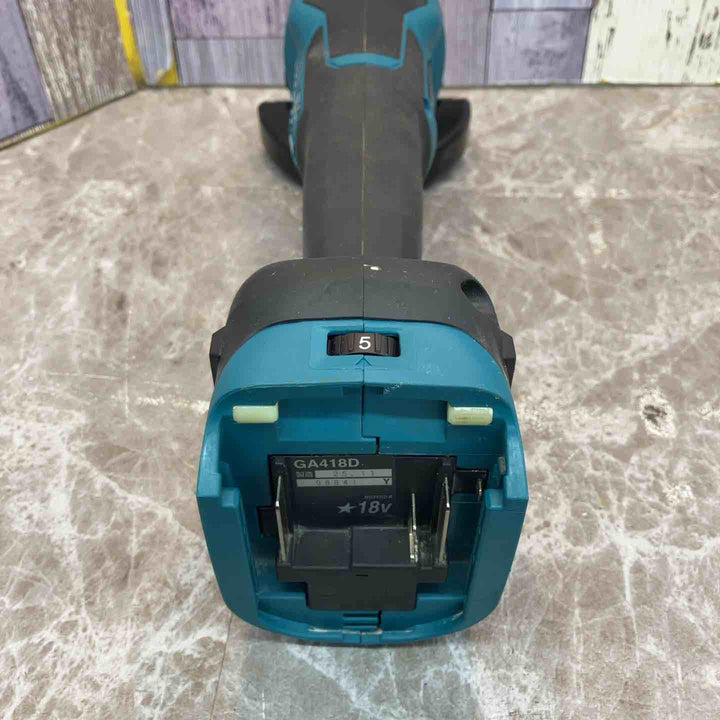 ★マキタ(makita) 100mmコードレスディスクグラインダ GA418DZ【八潮店】