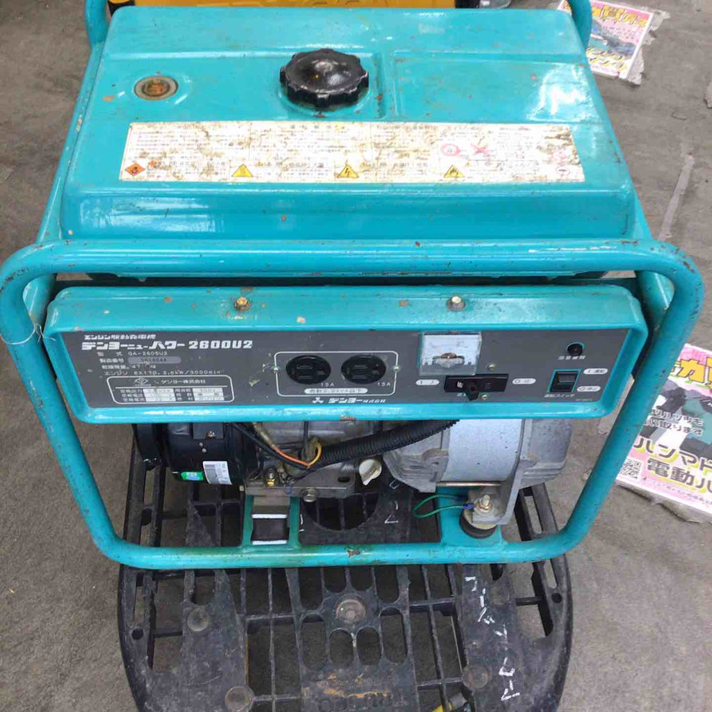店頭受取り限定】デンヨー(Denyo) ガソリン発電機 GA-2605U2 ニュー