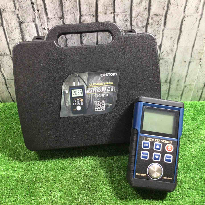 CUSTOM 超音波厚さ計 STG-01U【川口店】