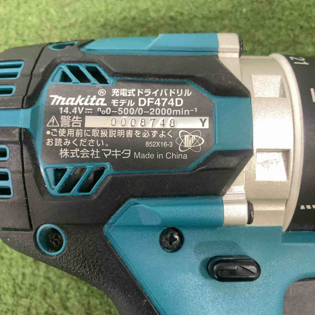 ◇マキタ(makita) コードレスドリルドライバー DF474DZ  本体のみ【町田店】