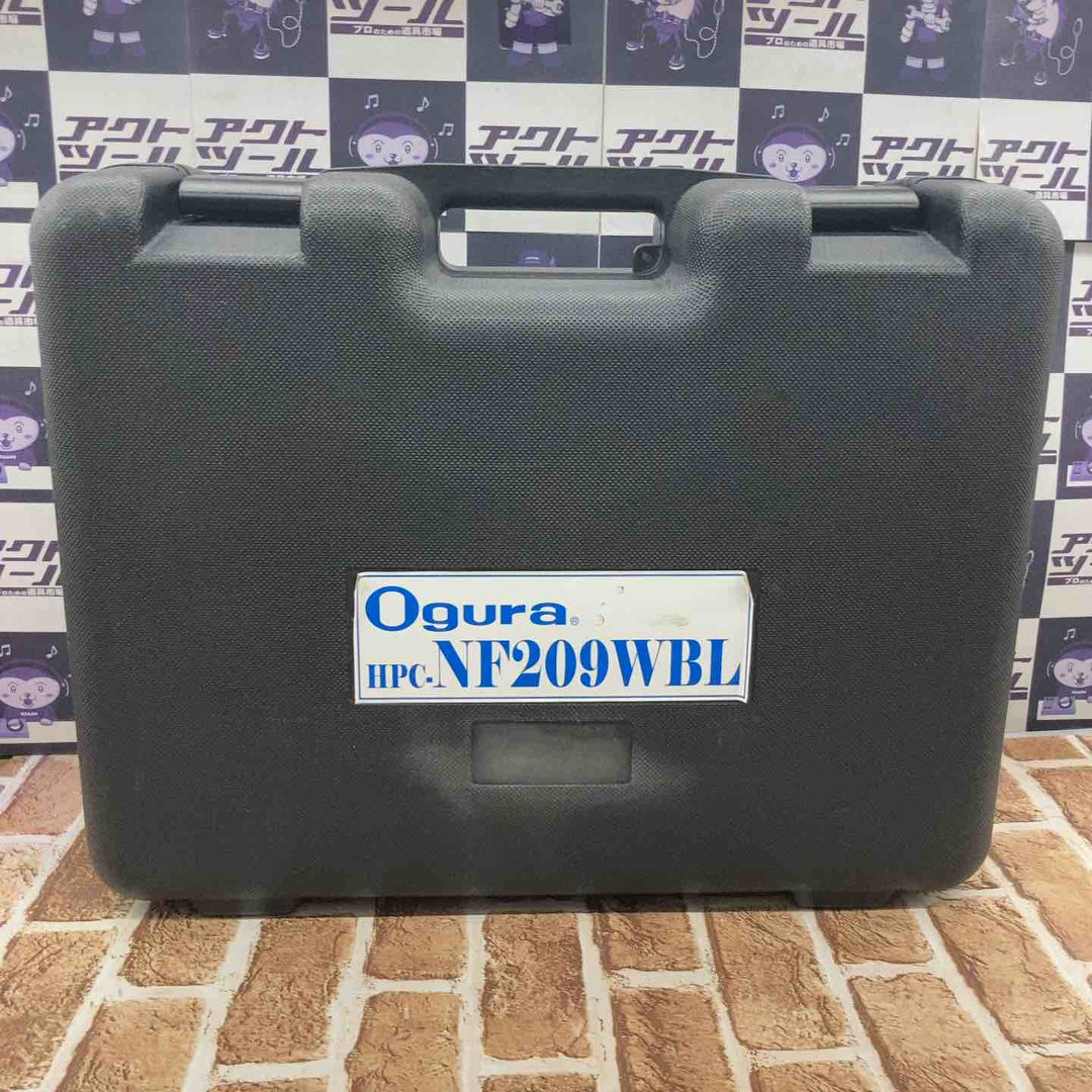 値下げ！【動作良好】★オグラ(Ogura) コードレスパンチャー HPC-NF209WBL 鉄板打ち込み確認済み