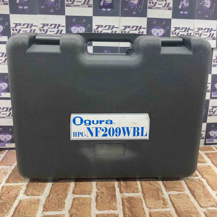 値下げ！【動作良好】★オグラ(Ogura) コードレスパンチャー HPC-NF209WBL 鉄板打ち込み確認済み