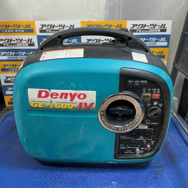 ★デンヨー(Denyo) 発電機 GE-1600SS-IV【草加店】