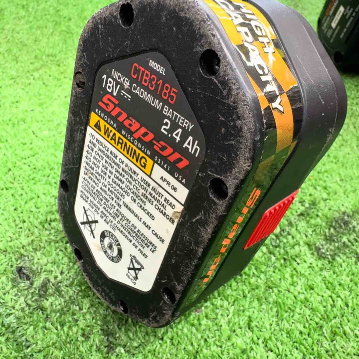 【現状品】 Snap-on スナップオン 18V インパクトレンチ コードレスライト セット 現状品 【桶川店】