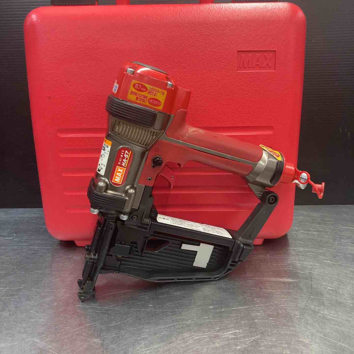 【中古品】マックス(MAX) 高圧フロアタッカ HA-57/957Tフロア【東大和店】 中古品】 マックス(MAX) 高圧フロアタッカ HA-57/957Tフロア 【東大和