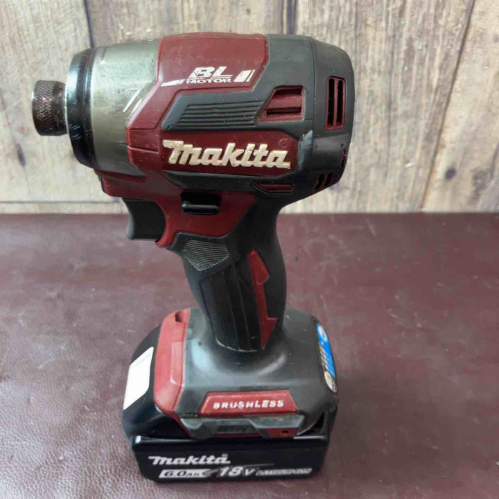 【中古品】 マキタ(makita) コードレスインパクトドライバー TD173DGXAR 充電式インパクトドライバ― 【東大和店】