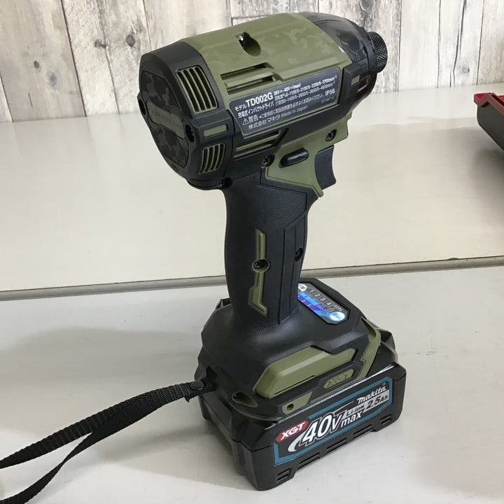 【未使用品】★マキタ(makita) 40V コードレスインパクトドライバー TD002GRDXO【戸田店】