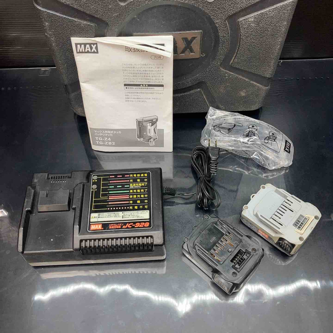 ☆マックス(MAX) コードレスタッカ TG-ZB2-BC/1850A【川越店】