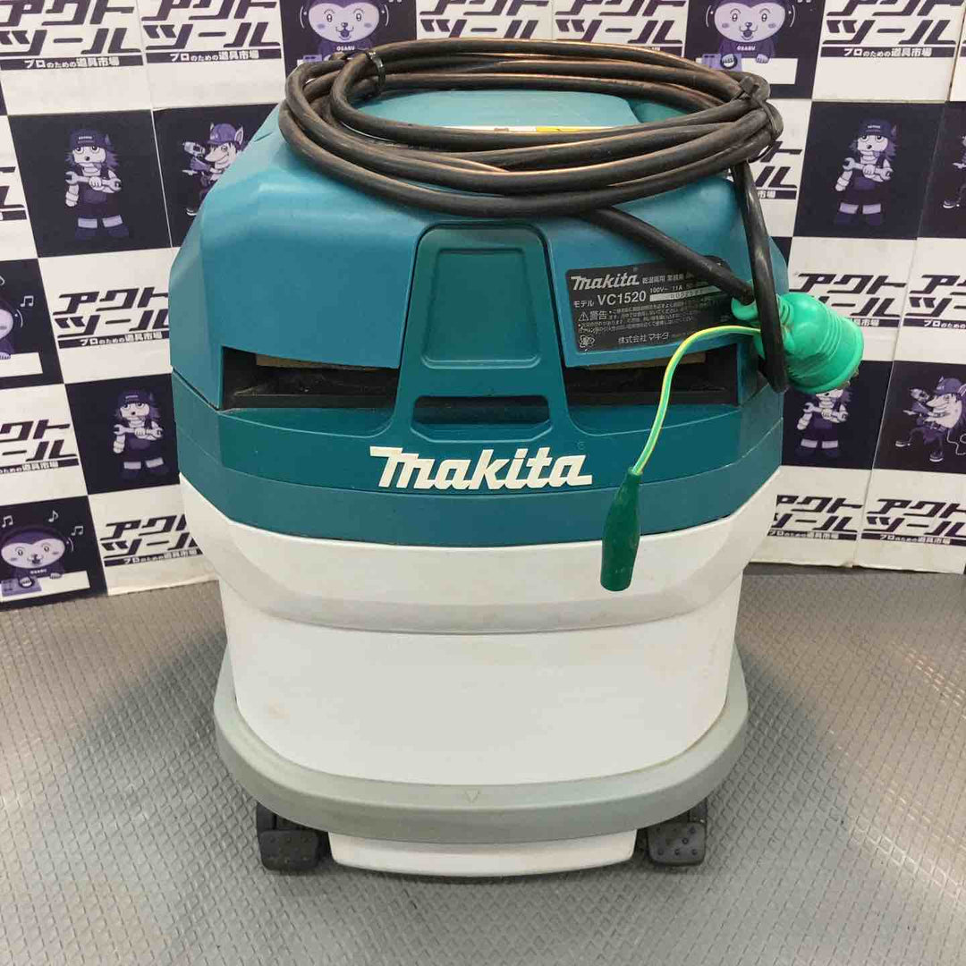 【中古品】マキタ(makita) 15L集じん機(乾湿両用) VC1520【所沢店】