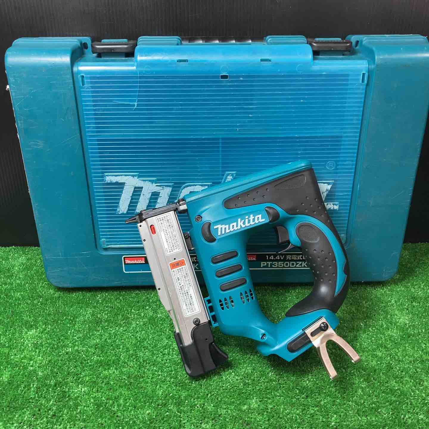 【中古品】◇マキタ(makita) コードレスピンネイラ PT350DZK【柏店】 コードレスピンネイラ ◇マキタ(makita) PT350DZK 14.4V充電式ピンタッカー pt350dの通販 PT350DZK川崎店