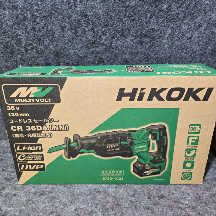 【未使用品】ハイコーキ(HIKOKI ※旧:日立工機) コードレスセーバーソー CR36DA(NN)【桶川店】