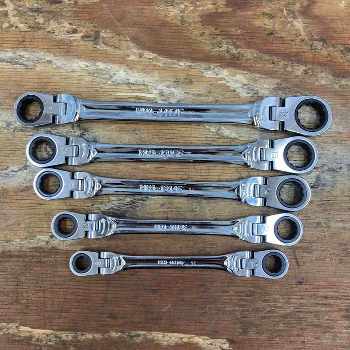 ▲KTC(京都機械工具)ラチェットめがねレンチ両頭首振りタイプ【柏店】